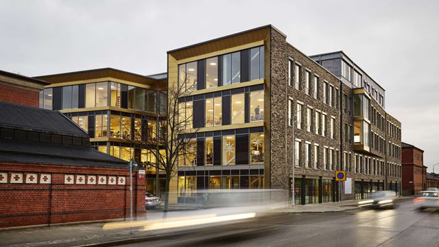 Wihlborgs historia - år 2016 - Byggandet av kontorshuset Sirius i Nyhamnen påbörjas.