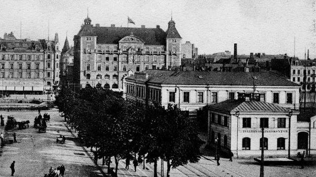 En bild från Malmö år 1924