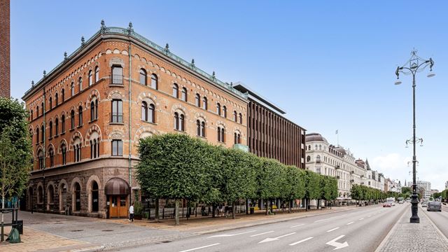 Palazzo 1897 från utsidan