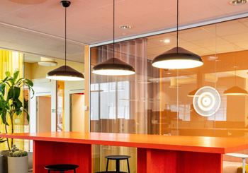 Kontor i kreativ miljö