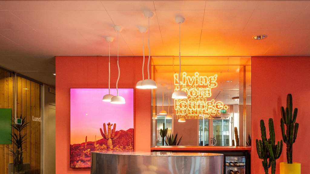 Kontor i kreativ miljö