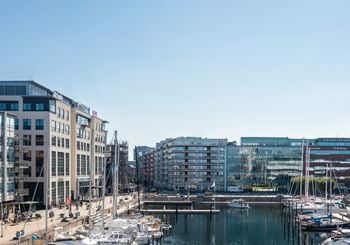 Kontor med havsutsikt