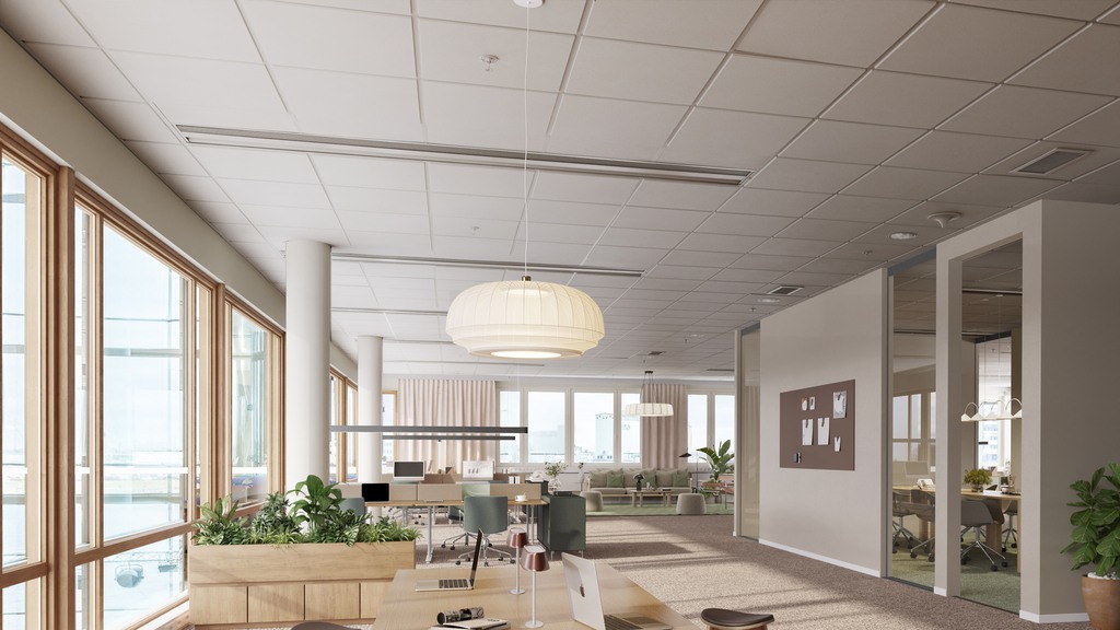 Kontor vid hamnen i Dockan