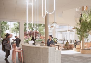 Werket -framtidens kontor vid porten till Dockan