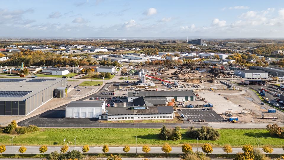 Aerial view of Grustaget 1.