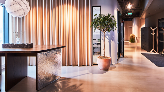 Bild på korridorWTC hbg