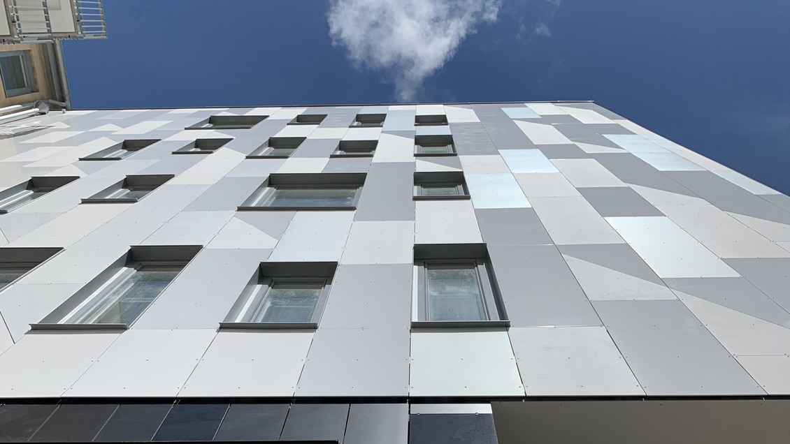 Bild på ytterfasaden på Sockerbiten i Lund