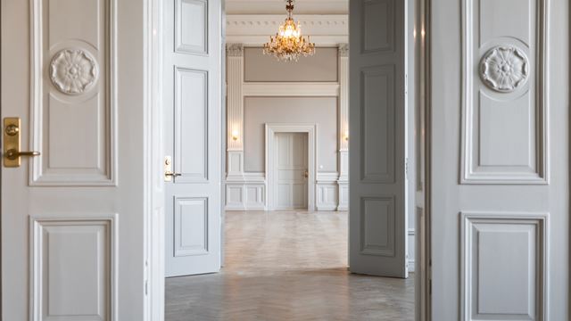 Vackra dörrar i Börshuset i Malmö