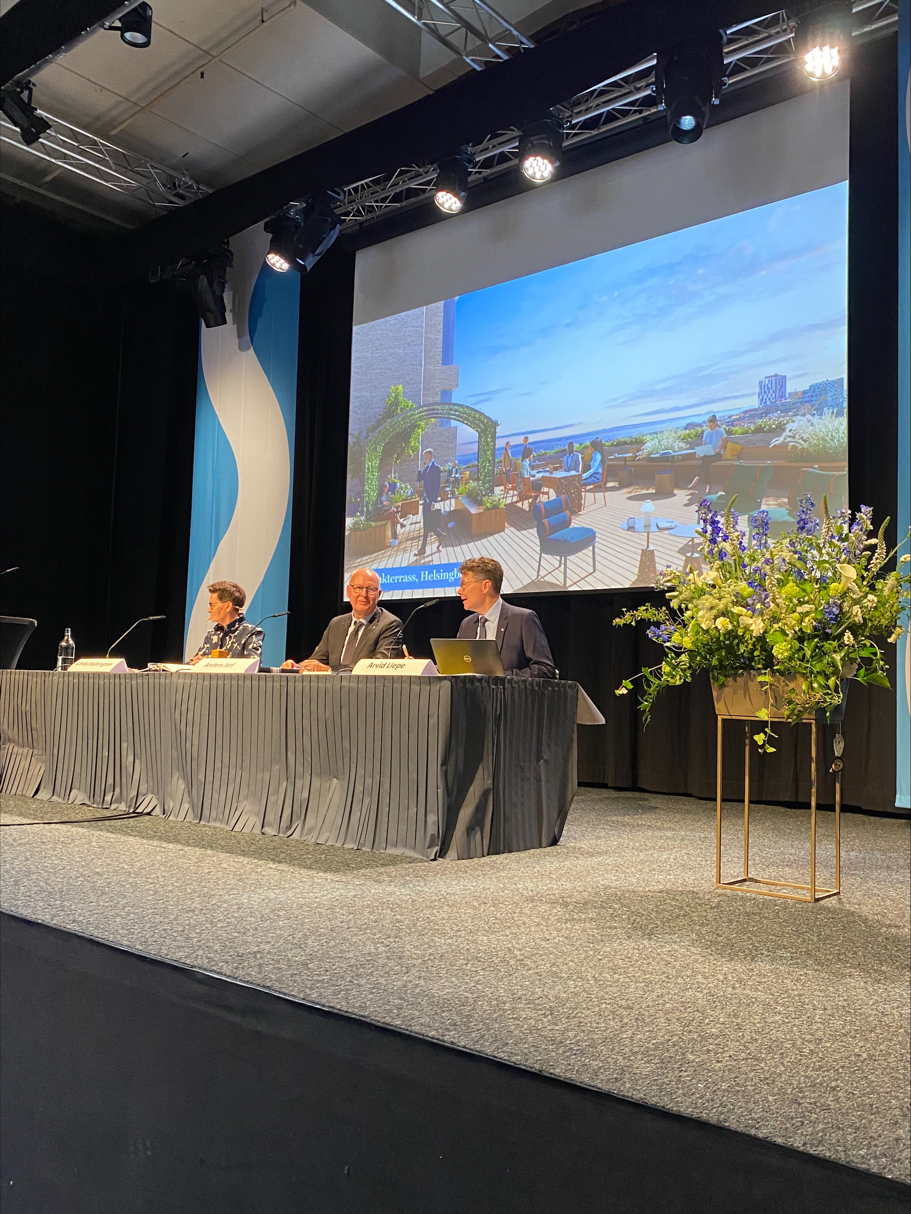 En del av Wihlborgs koncernledning