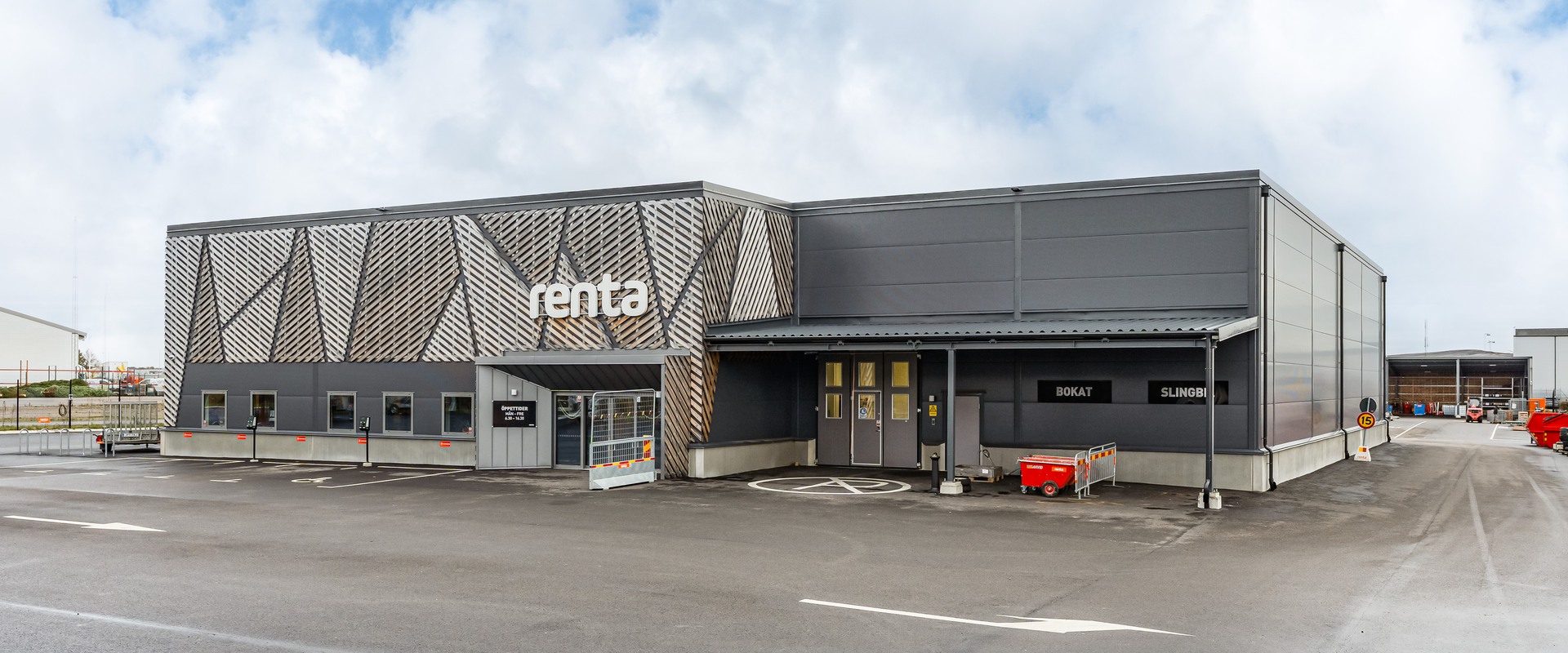 Bygger nytt åt Renta på Grustaget 1