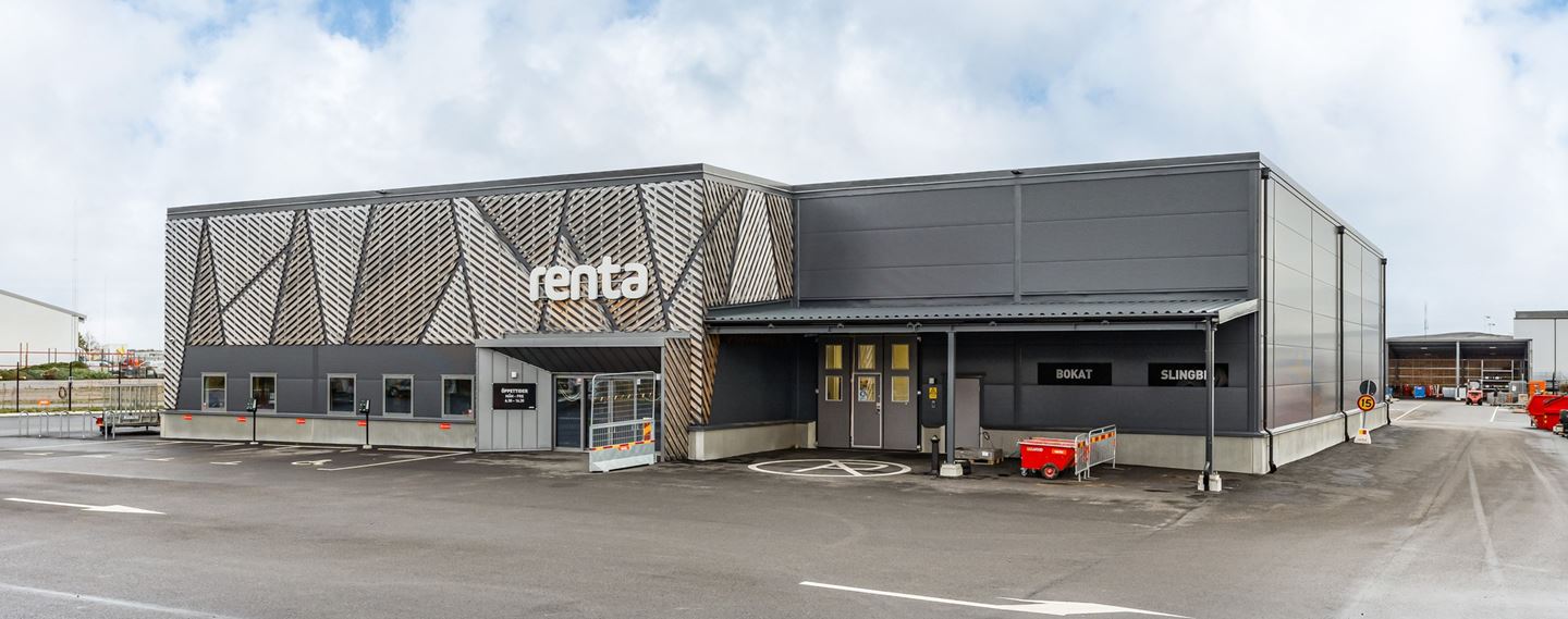 Bygger nytt åt Renta på Grustaget 1