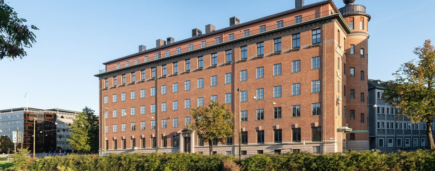 Fastigheten Sparven 15 i centrala Malmö