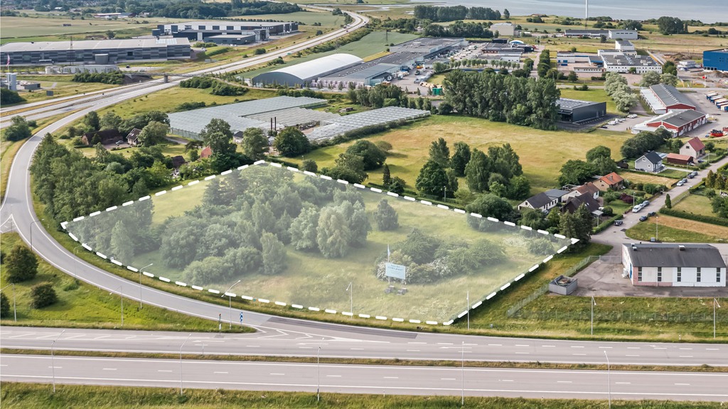 Flexibel tomt med strategiskt läge