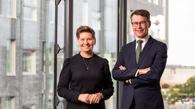 Ulrika Hallengren och Arvid Liepe