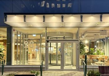 Kontor med magisk utsikt från plan 8