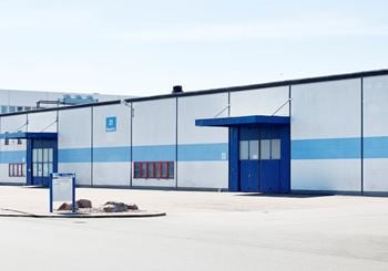 Stort lager med kontor i södra Helsingborg