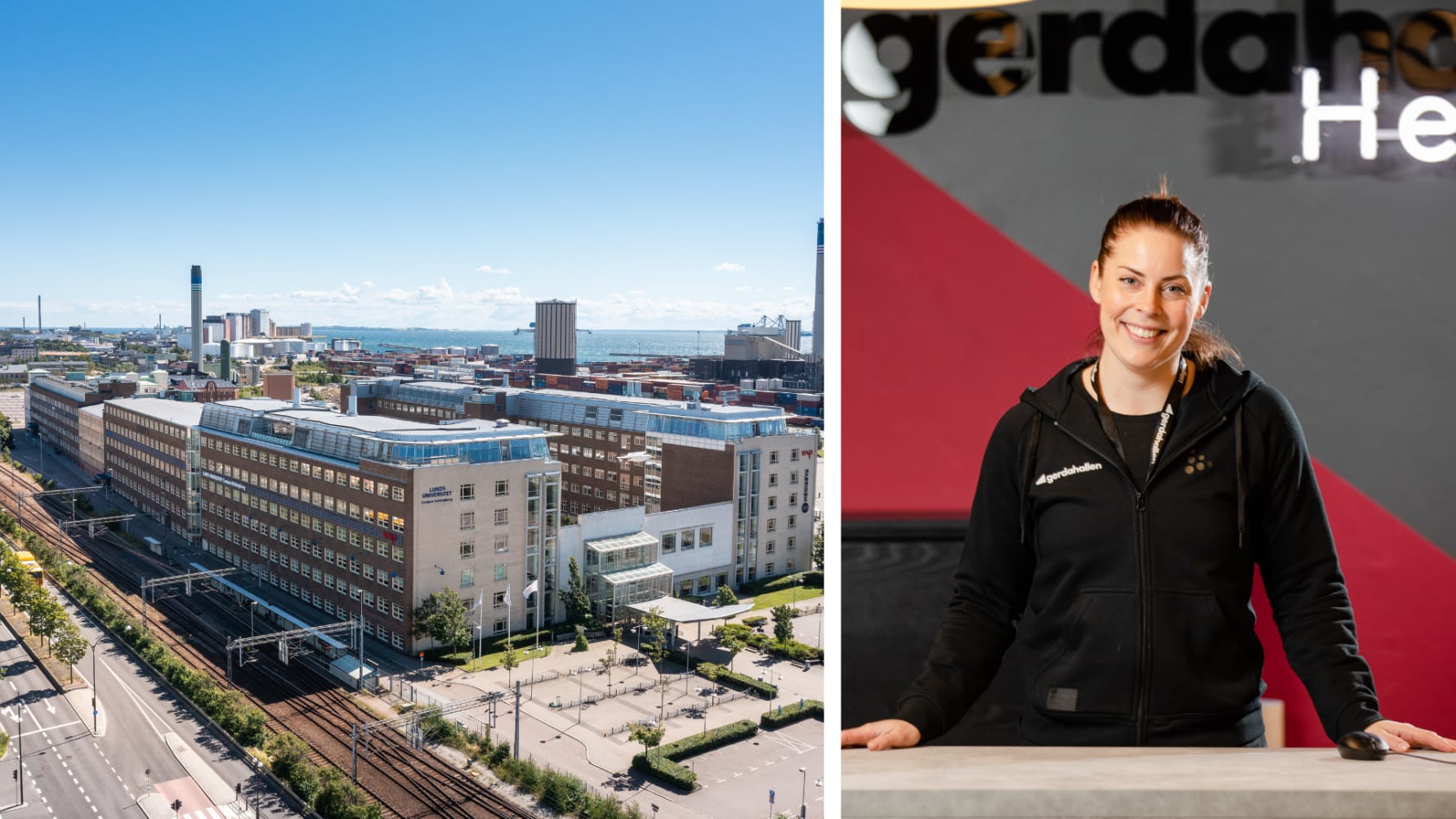 Hälsa och glädje i fokus på Gerdahallens gym i Helsingborg