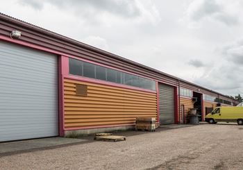 Kallager i Fosie med takskjutport