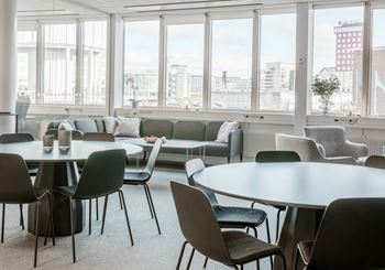 Attraktivt kontor i Node med härligt ljusinsläpp