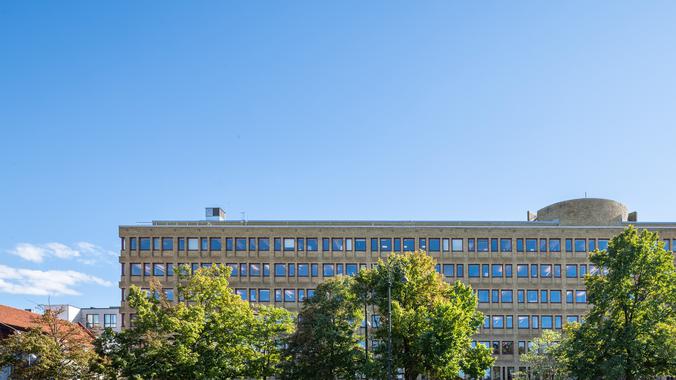 Centralt  kontor vid Drottningtorget i Malmö