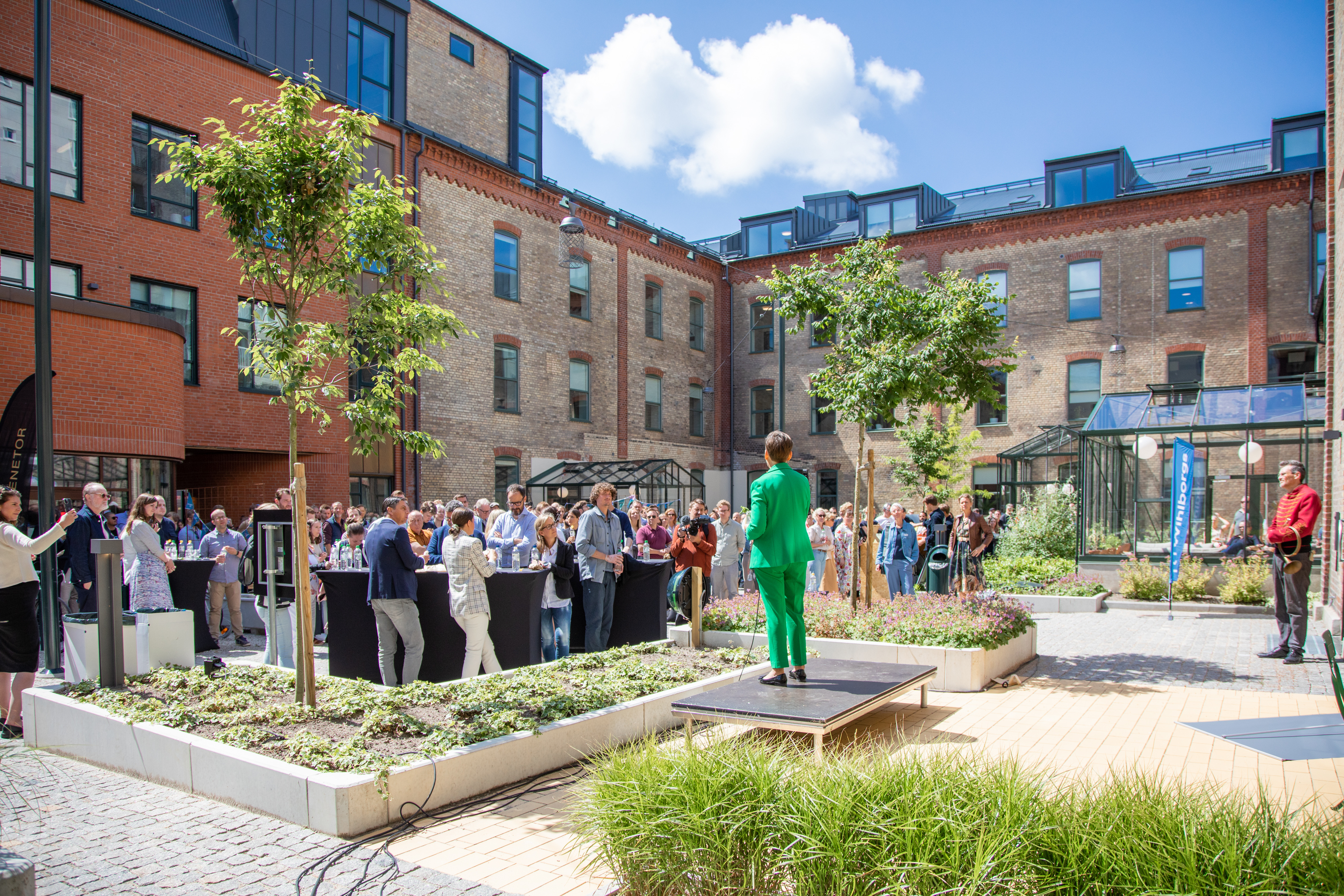 The Kvartetten property in Hyllie was inaugurated in the summer of 2023