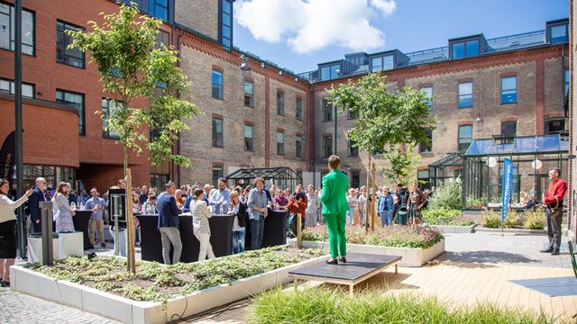 The Kvartetten property in Hyllie was inaugurated in the summer of 2023