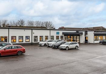 Kontor med lager på Berga