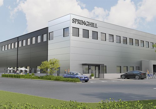Springhill hyr 6 400 kvm i Wihlborgs nya logistikanläggning i Helsingborg