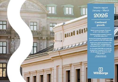 Interim report jan-mar 2026: Continued growth