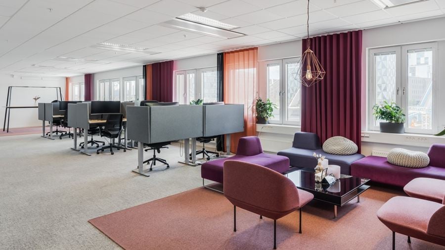 Lounge/kontorslandskap