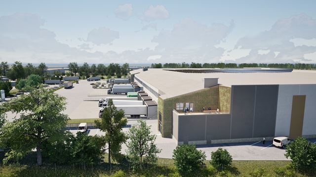 Bild av lager- och logistiklokal i Sunnanå