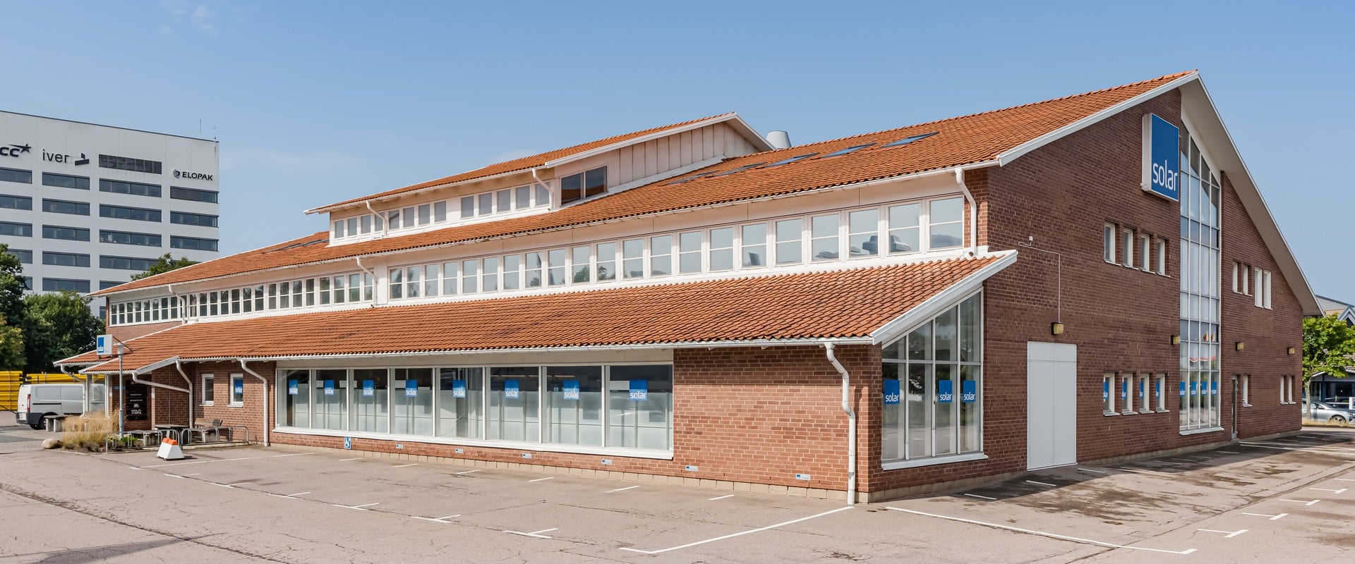 Charmigt kontor på Berga