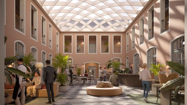 Börshuset med Malmö Live i bakgrunden.