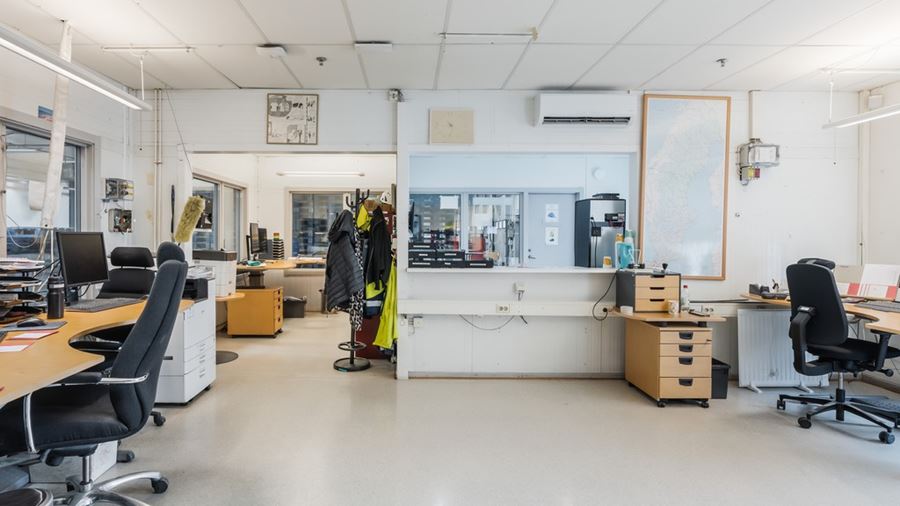 Kontor i lager