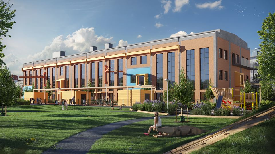 The transformation of Motorhallarna has begun.