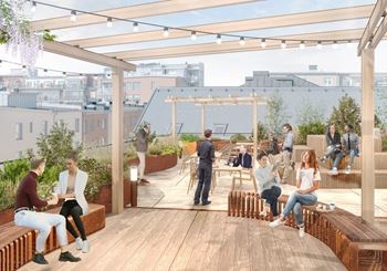 Attraktiv lokal med tillgång till två utemiljöer