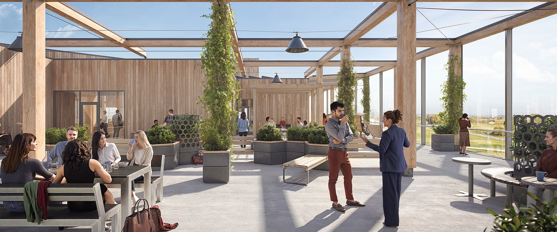 Njut av fantastik utsikt över den skånska slätten