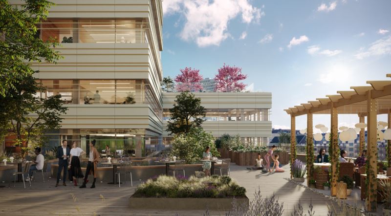 Ett blivande landmärke där hyresgästerna ska må bra