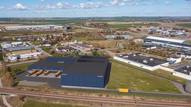 Aerial illustration of Bilrutan 5.