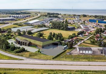 Flexibel tomt med strategiskt läge