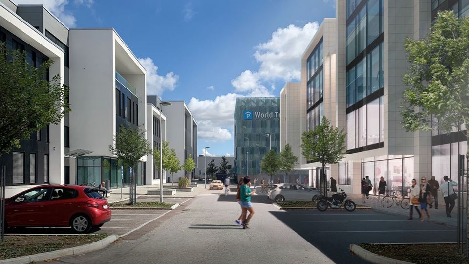 En ny fastighet p åett strategiskt läge i Lund