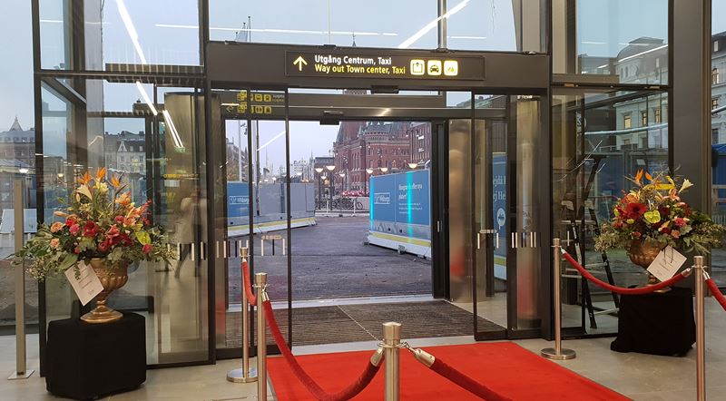 När stationen är destinationen – nu öppnar vi entrén till nya Helsingborg C