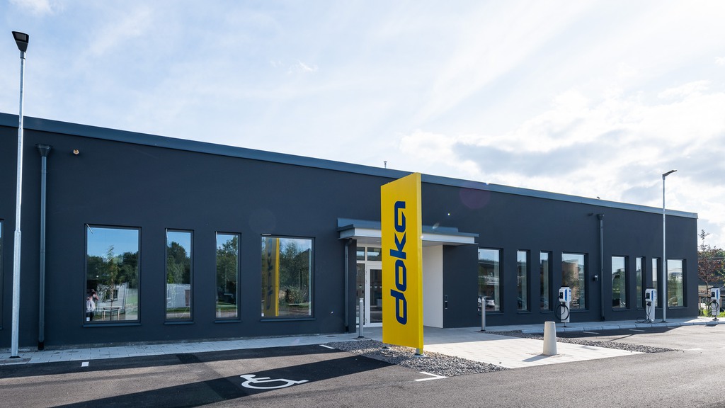 Snårskogen 5, ny anläggning åt Doka