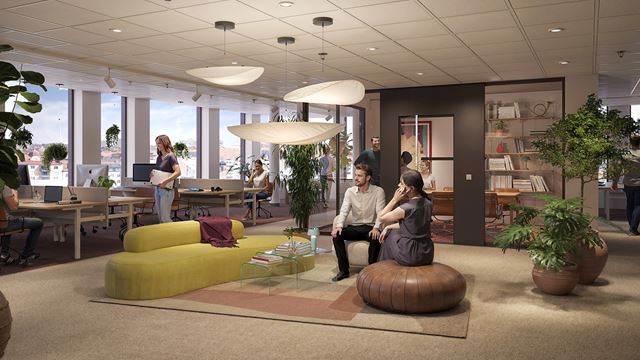 posthornet, kontorsyta