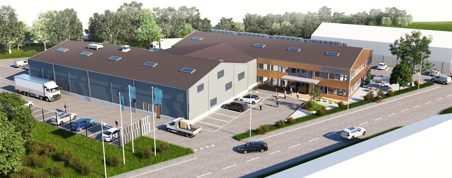 Illustration av Hindbygården 9