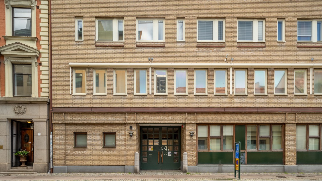 Tegelfasad Von Conow i Malmö