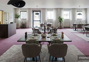 Restaurang på populära Berga