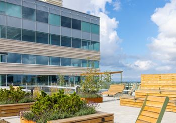 Kontor med panoramautsikt