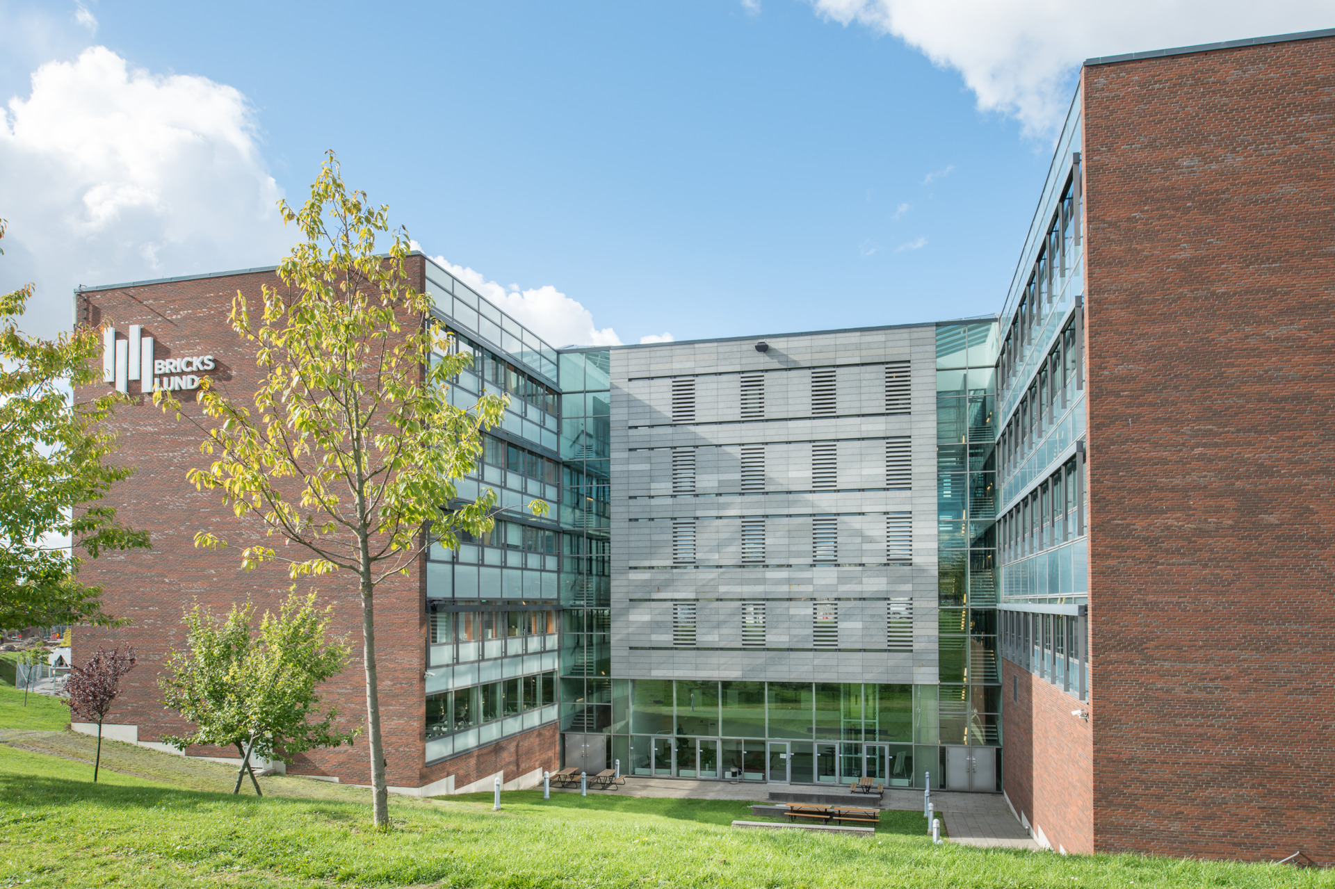 Nya Vattentornet 3, Bricks, kontorsfastighet på Ideon Science Park i Lund.