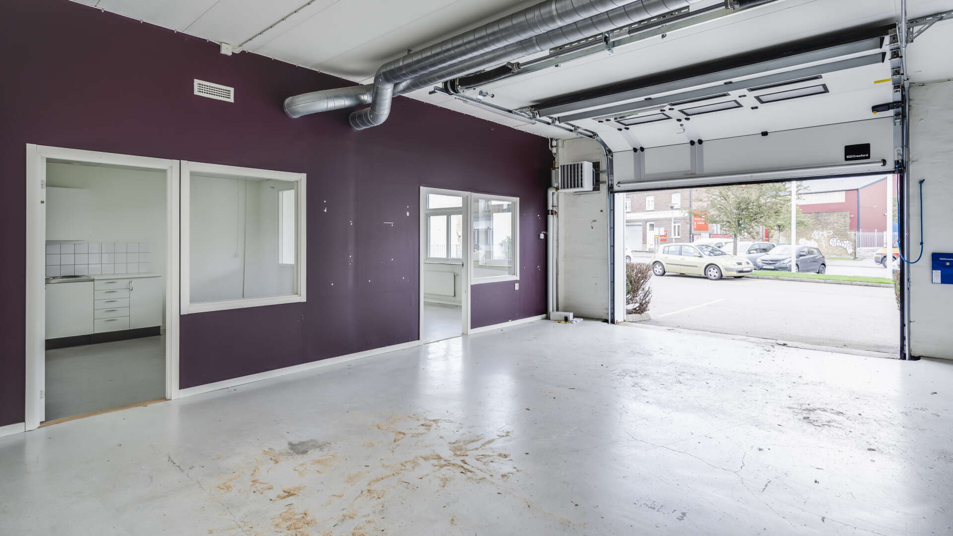 Kontor med lager på Gåsebäck